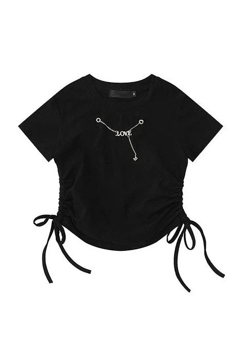 Hot Cool Top Slim Love Girl