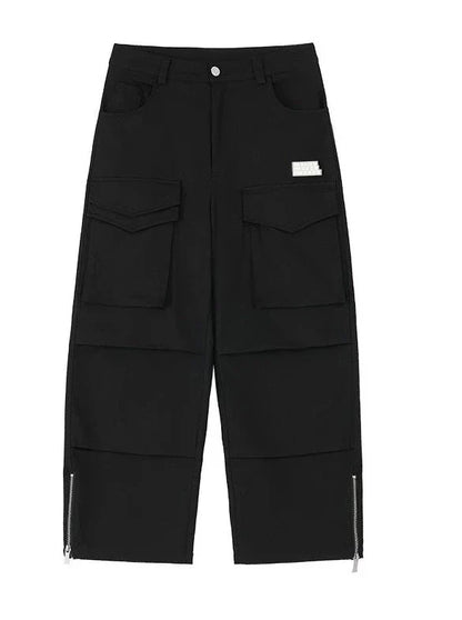 Loose Mode Straight Cargo Pants