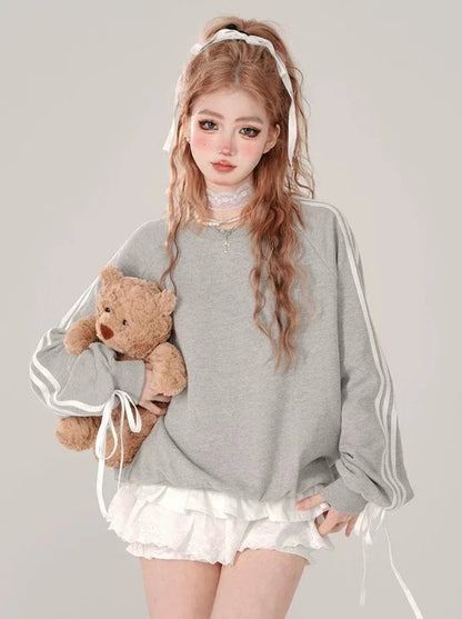 Casual Design Sweatshirt Side