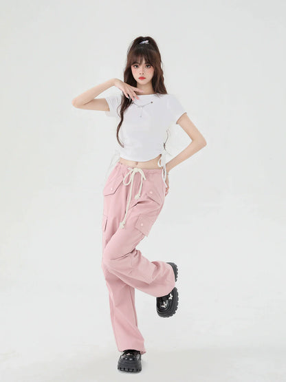 Hot Cool Top Slim Love Girl