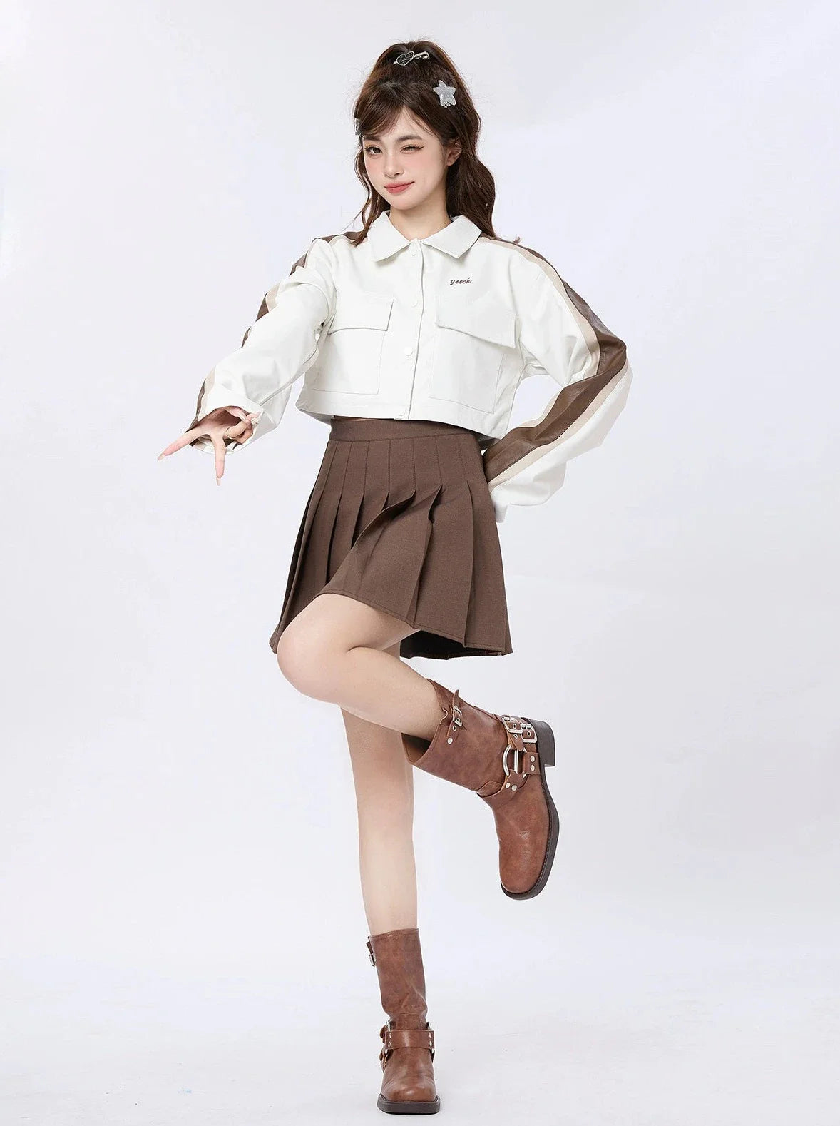 Short Biker Mode Shirt