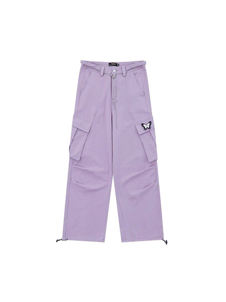 Wide Butterfly Pants with Pockets Big
