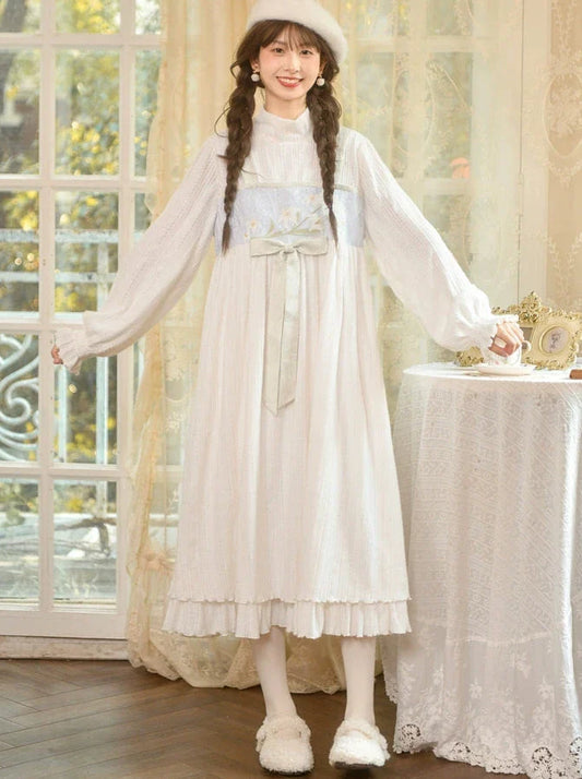 Fairy Two Piece Style Dress Faux