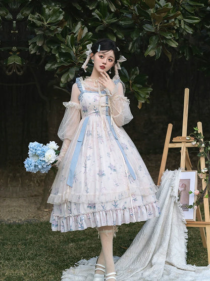 Flower Dress Light Summer Camisole Lolita