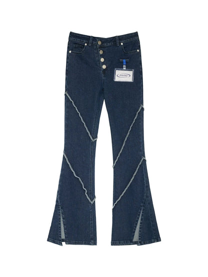Ausgestellter Slim-Denim im amerikanischen Stil
