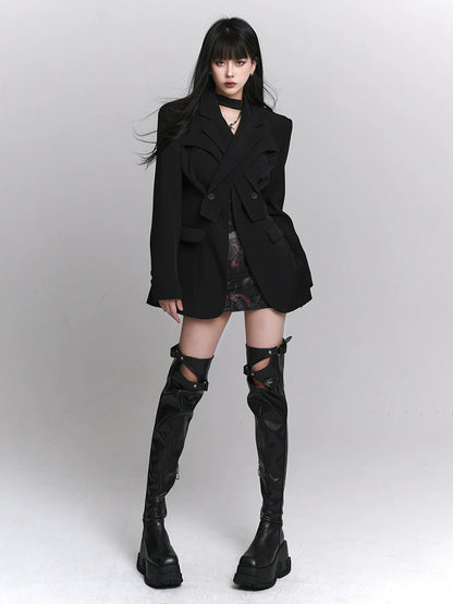 Girl Over Crossover Jacke Mode Ghost