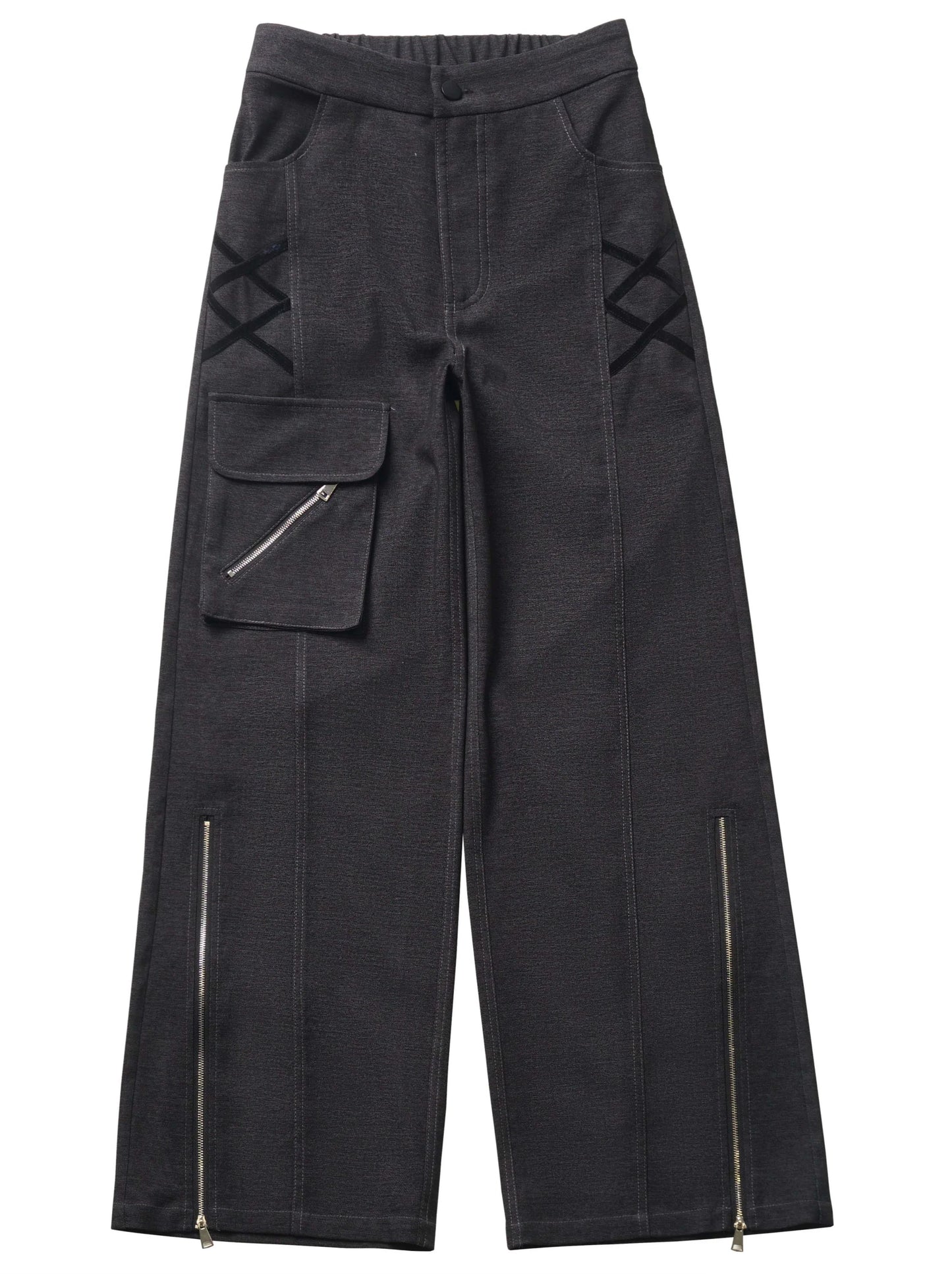 Pantalon à bretelles design d'été, lapin, épaules dénudées, sweat à capuche noir et blanc, costume