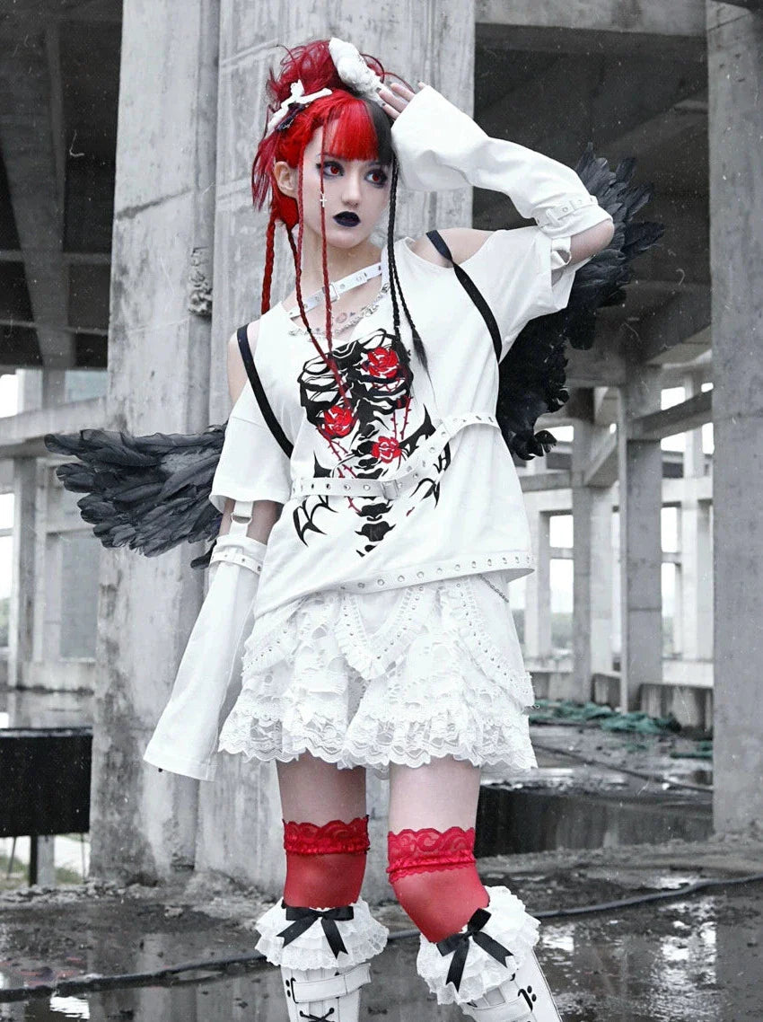 クロススカートチェーンパンクリベット