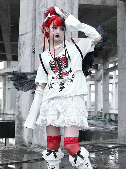 クロススカートチェーンパンクリベット