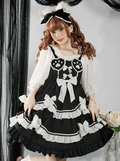 Big Dress Cat Bow Lolita Camisole