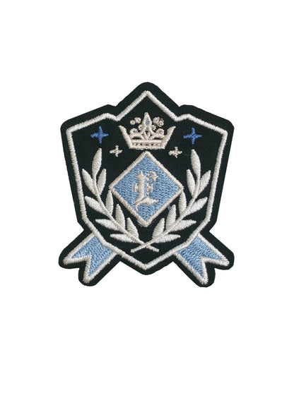 Dress Emblem Collar Striped Black + Badge Ribbon Sailor