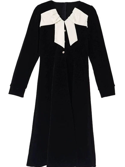 Dress Retro Chic French Style College