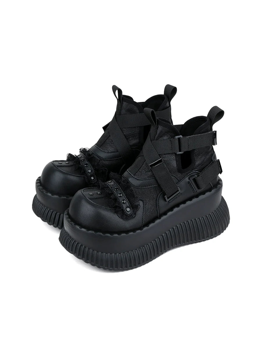 Pump Cross Volume Shoes Cut High