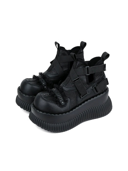 Pump Cross Volume Shoes Cut High