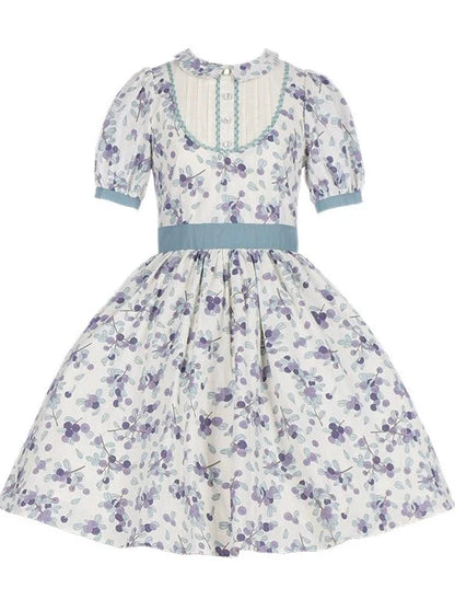 Summer Dress Flower Apron Flower + Retro