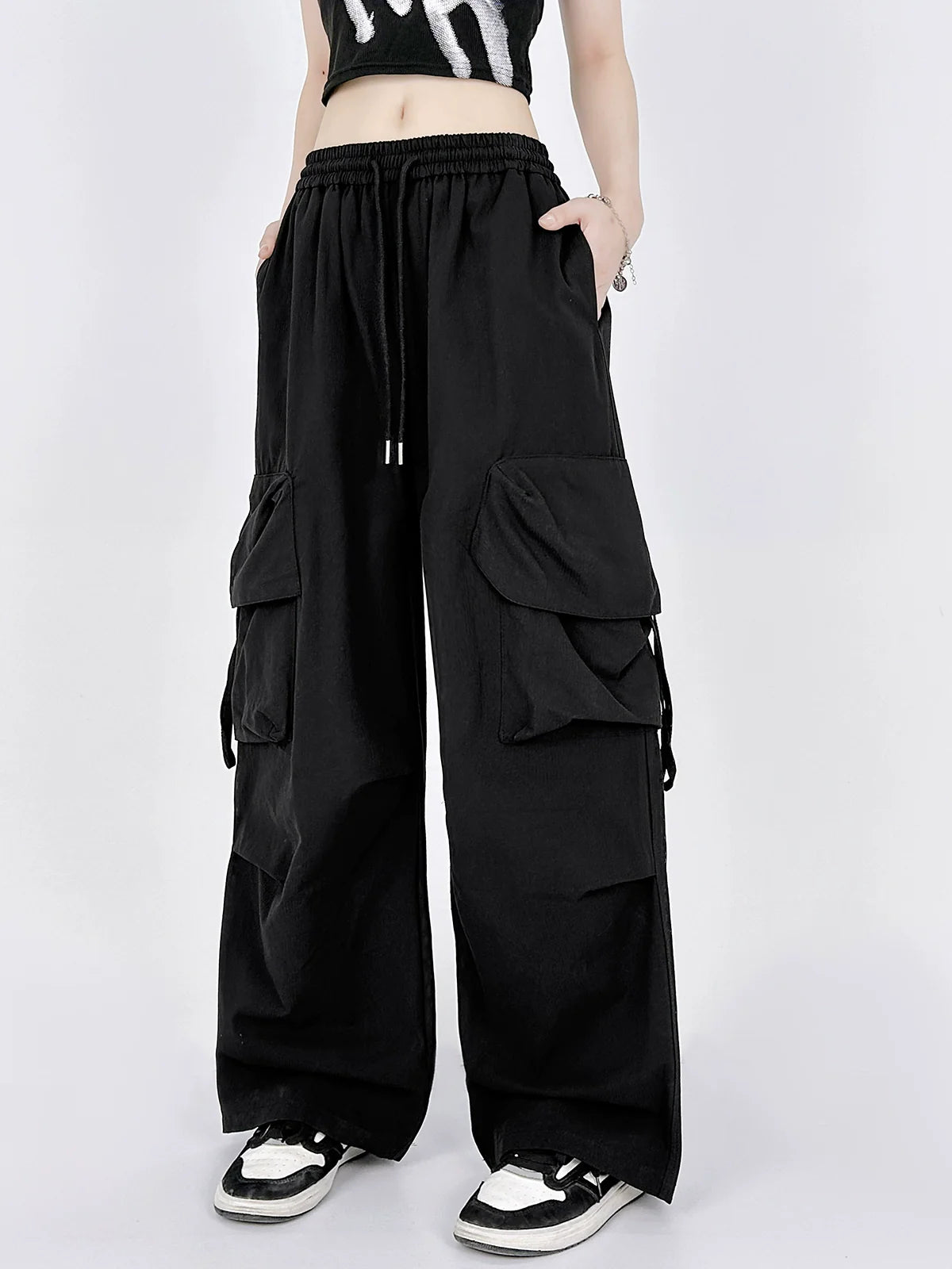 Pantalon cargo ample américain Street