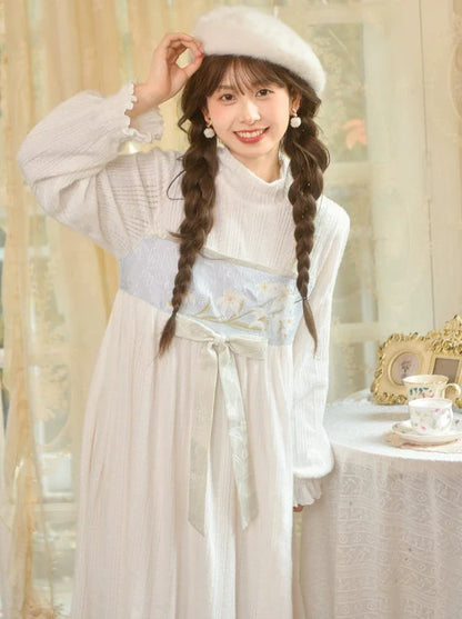 Fairy Two Piece Style Dress Faux