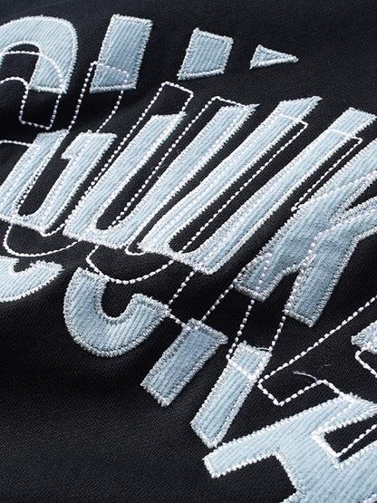 Street Dark Casual Mode Tops Loose