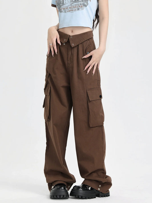 Pantalon cargo à rabat Street American