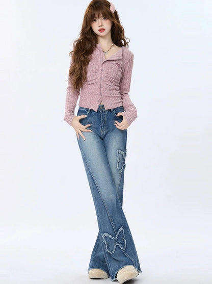 Button Dusty Cardigan