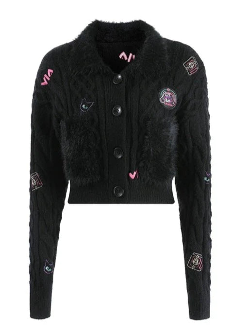 Velvet Fur Mink Tops