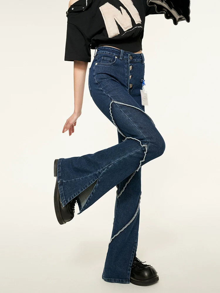 Ausgestellter Slim-Denim im amerikanischen Stil