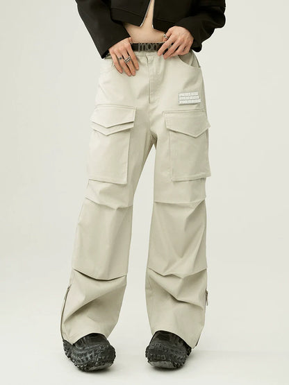 Loose Mode Straight Cargo Pants