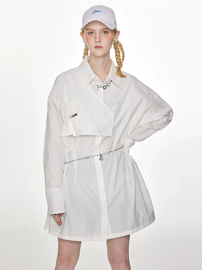 Shirt Design Trend Long Logo Butterfly