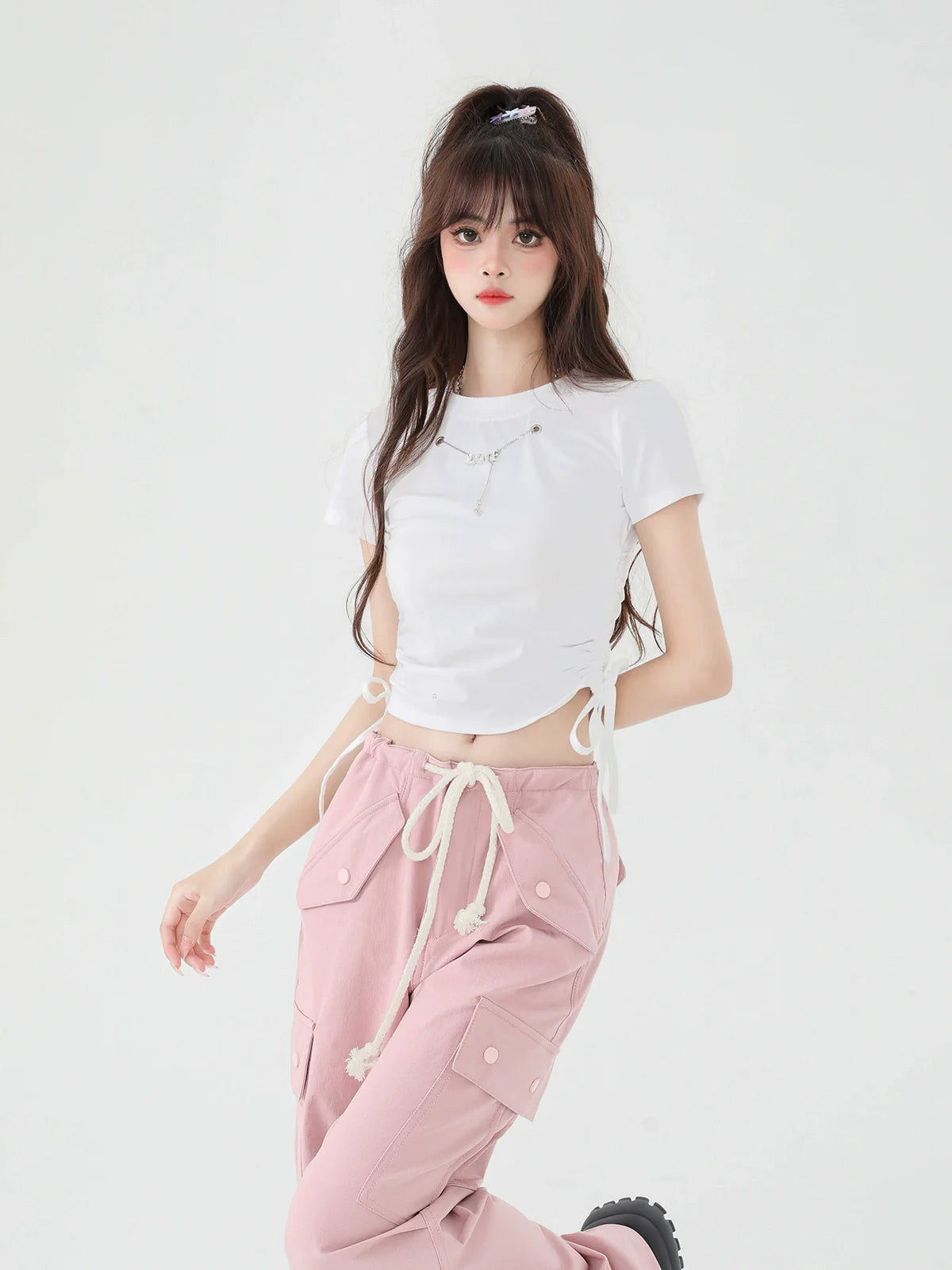 Hot Cool Top Slim Love Girl