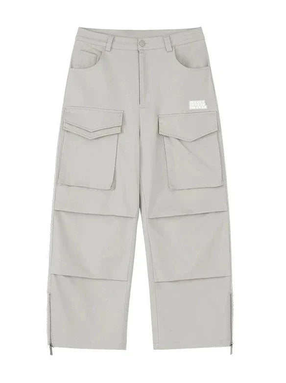 Loose Mode Straight Cargo Pants