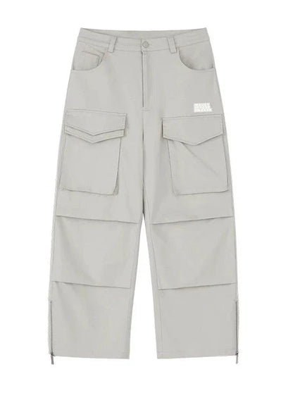 Loose Mode Straight Cargo Pants