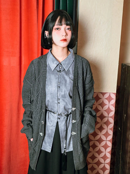 ドラゴンチャイナタッセルベルトレースアップオリジナルペンダント