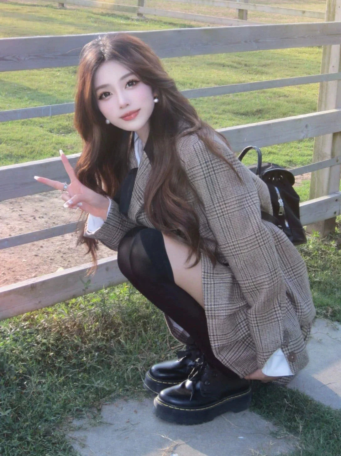 Veste Art Girl Marron