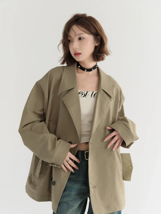 Veste coupe-vent ample Silhouette