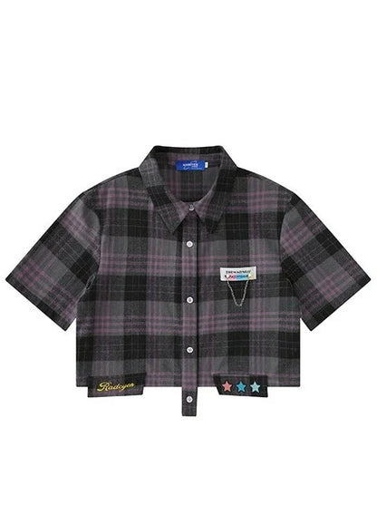 Retro Cool Check Shirt American