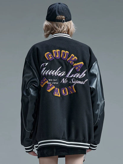 Mode Bag Leather Jacket Logo