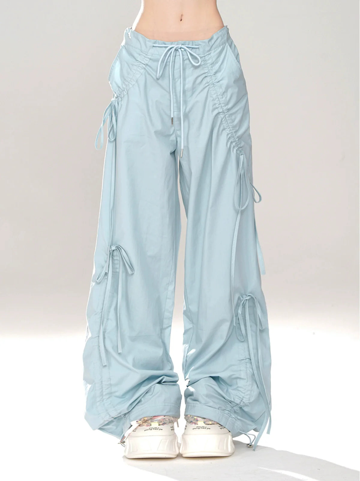 Drawstring Pants Loose Casual