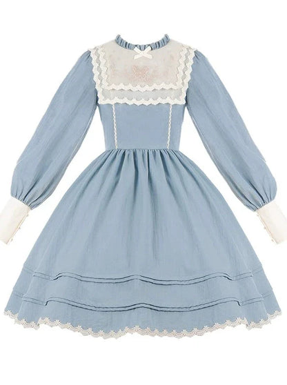 Lolita + Cover Cla Skirt Flower Dress Elegant Elegant