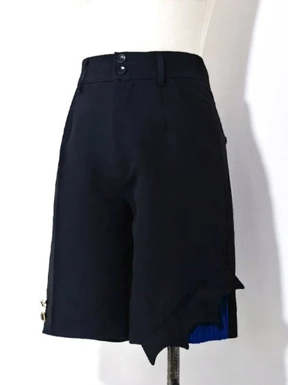 Élégant ensemble prince-cravate, nœud papillon et chemise demi-pantalon