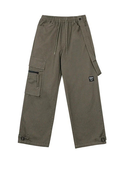 Cargo American Pants Loose Street