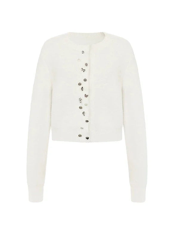 Cardigan Imitation Mink Bijou