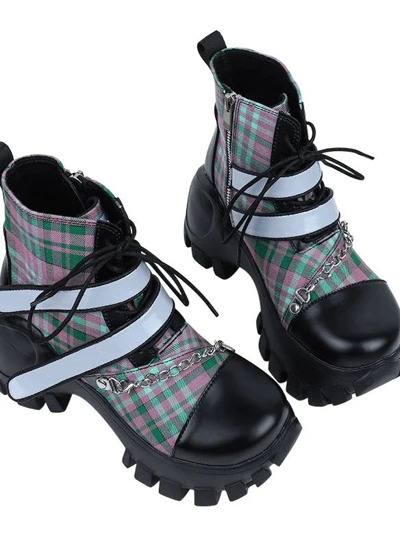 High Shoes Cut Check Volume