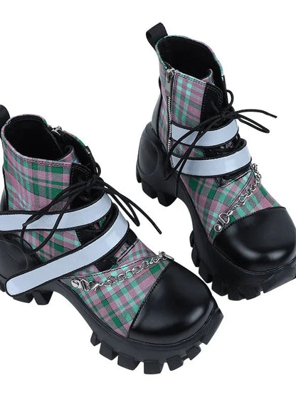 High Shoes Cut Check Volume
