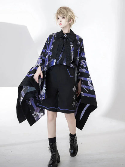 Print Prince Shorts + Handsome Loose Shirt