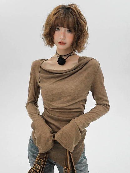 American One T Schulter Slim Long