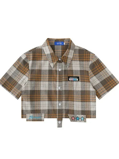 Retro Cool Check Shirt American