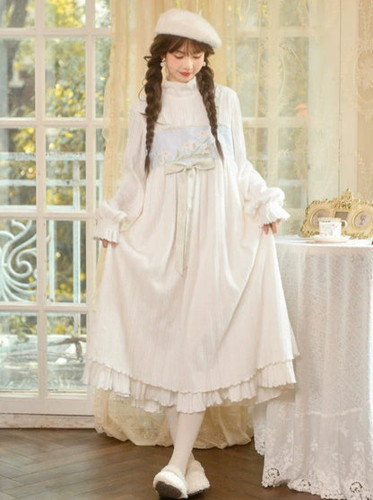 Fairy Two Piece Style Dress Faux