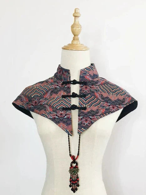 China Lolly Tago Gothic Cape + Long Jacket + Camisole + Skirt + West Band