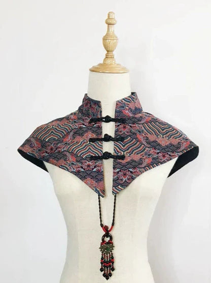 China Lolly Tago Gothic Cape + Long Jacket + Camisole + Skirt + West Band