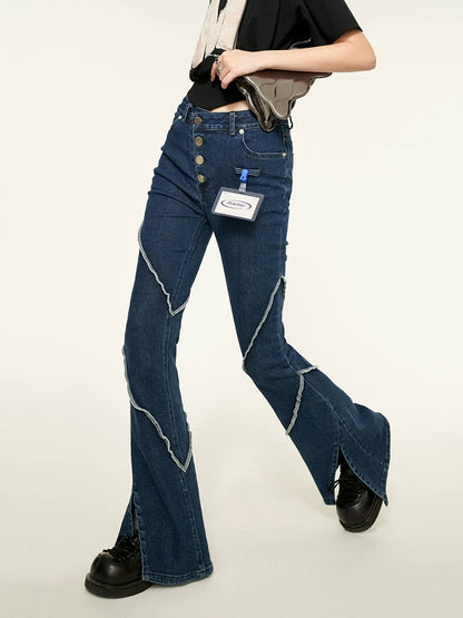 Ausgestellter Slim-Denim im amerikanischen Stil